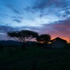 Kiota Camp Serengeti night tent view
